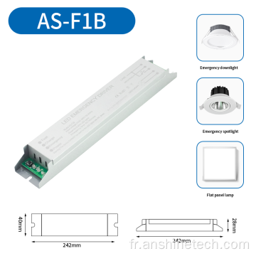 Kit de conversion d&#39;éclairage 5-20 W avec batterie